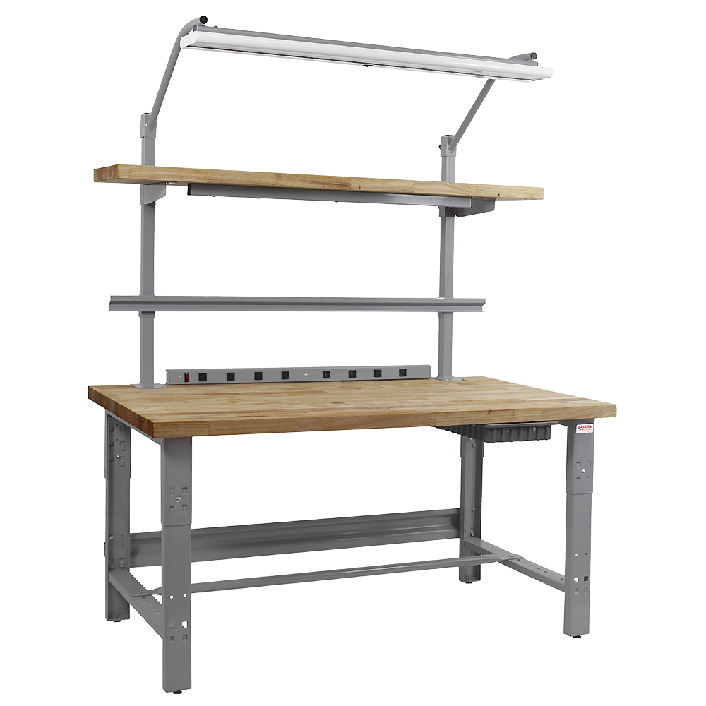 JA1200 Complete Set with Oiled Maple 1-3/4" Top, Square Cut Edge